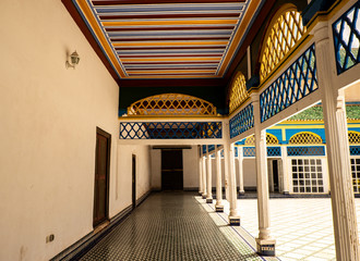 Bahia Palace in Marrakesh, Morocco