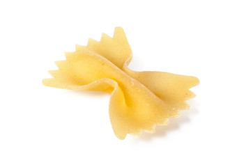 Fototapeta premium pasta on white background