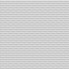 White brick wall, vector illustration