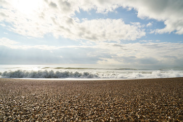 Beautiful seascape background