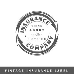 Insurance label