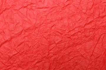 Color crumpled paper, closeup