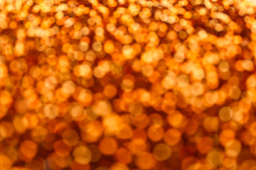 Blurred view of color glitters