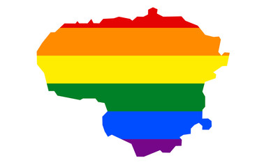 Obraz premium Lithuania Europe Gay Pride State