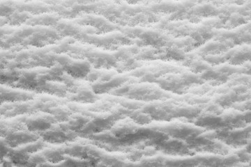 Snow surface ripples texture snowfall car detail