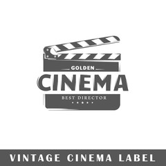 Obraz premium Cinema label
