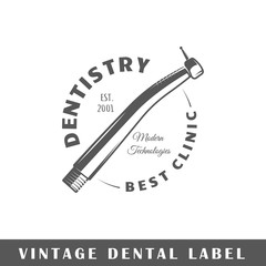 Dental label