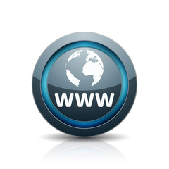 www internet button illustration