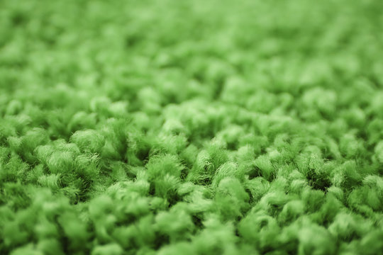 Surface Of Green Carpet