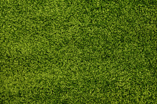 Surface of green carpet