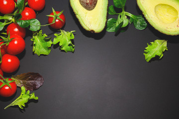 sfondo cibo sano verdura verde © Kateryna Kovarzh