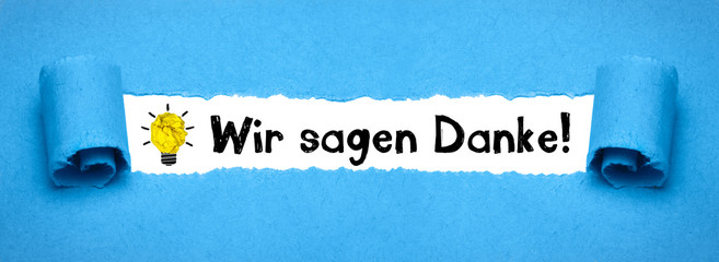 Wir sagen Danke!