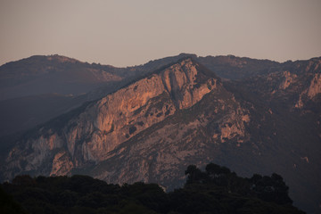 Cliffs next to Sonabia in Cantabria, Spain.