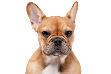 Fototapeta premium Portrait of an adorable French bulldog