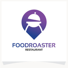 Food Roaster Logo Template Design Vector Inspiration. Icon Design