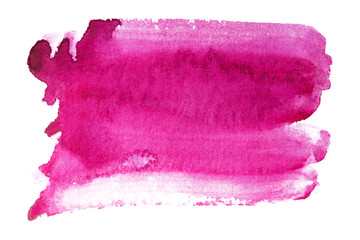 purple watercolor hand drawn stroke