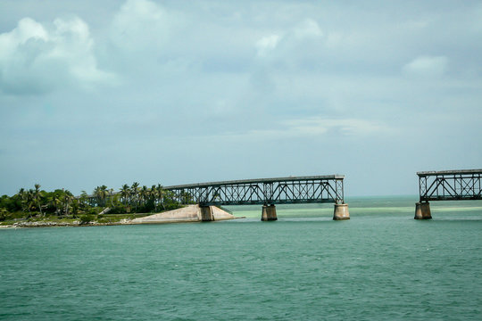 Overseas Highway, Brücke, Florida, Key, Inseln