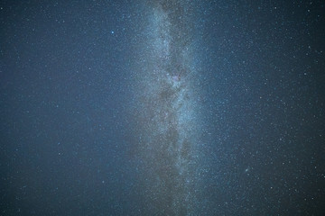 Night sky with Milky Way.