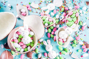 Easter sweets background