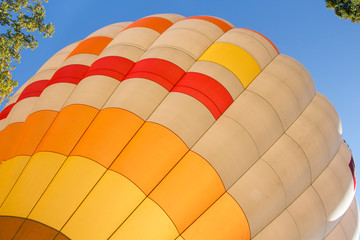 beautiful balloon with sky background
