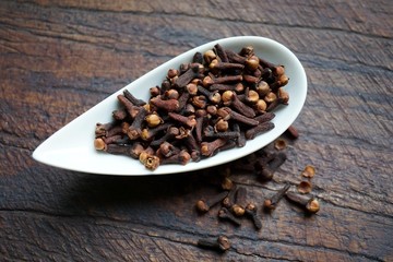 Cloves - spices for health - as a condiment for the dishes
