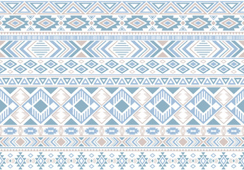 Tribal ethnic motifs geometric vector seamless background.
