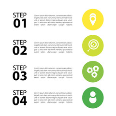 Creative Flat Infographic Template - Elements