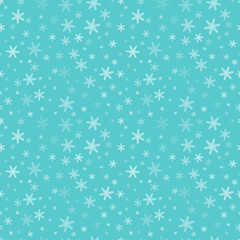 snowflakes seamless background vector