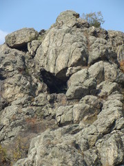 rocks in mountains