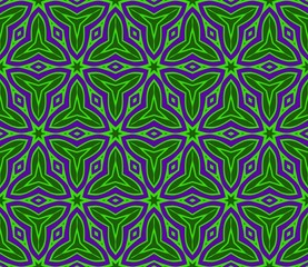 Seamless geometrical patterns. Textures. Vector ornament. Gradient color