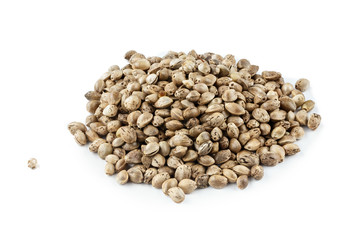 cannabis seeds closeup