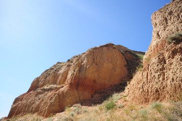 Fototapeta premium rocks and blue sky