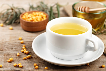 buckthorn berry tea