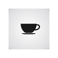 Cup of coffee. Coffee cup icon. Coffee icon isolated on white background
