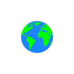 World map vector. World icon vector