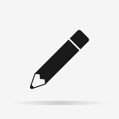 Edit icon vector. Pencil icon. sign up Icon vector