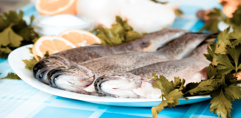 trout with parsley and lemon