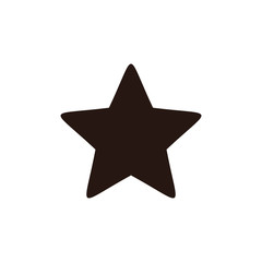 Rating stars vector icon. Five stars customer product rating review flat icon for apps and websites. Star icon vector. Classic rank isolated.