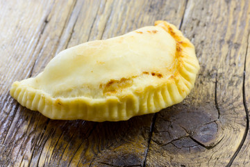 Puglia panzerotti stuffed with tomato and mozzarella