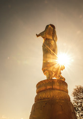 Golden Buddha statue