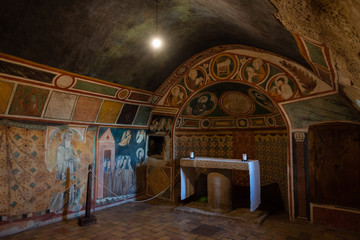 Assisi chiesa di San Damiano