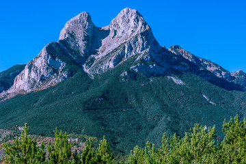 The wonderful Mountain of Pedraforca, Spain (Catalonia province)