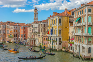 Canal Grande, Venice, Italy, Europe - obrazy, fototapety, plakaty