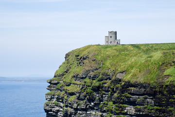 Fototapeta na wymiar Cliffs of Moher in County Clare Ireland in the Burren