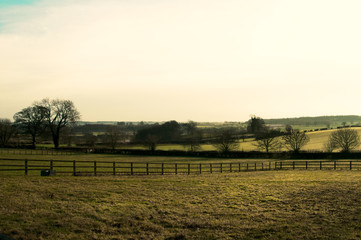 Fototapeta premium Rolling green hills