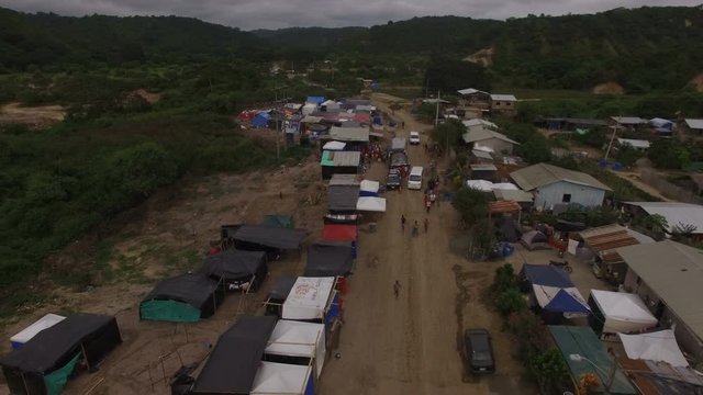A magnitude 7.8 earthquake struck the Ecuadorian coast on April 16, 2016, leaving behind death and massive destruction in Bahia de Caraquez, Canoa, Pedernales, Chone, Rocafuerte, Portoviejo, Manta, an