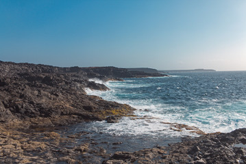sea and rocks, lanzarote Canary Islands