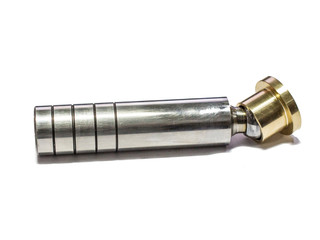 Bronze bearing bush with a sphere and plunger from an axial piston pump
