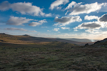 Obraz premium View from Widgery Cross on Brat Tor, Dartmoor
