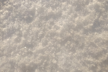 Background rough texture pattern of snow.